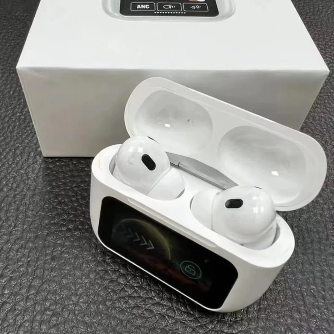 Touch Screen Wireless Earbuds with LED Display & Smart Controls