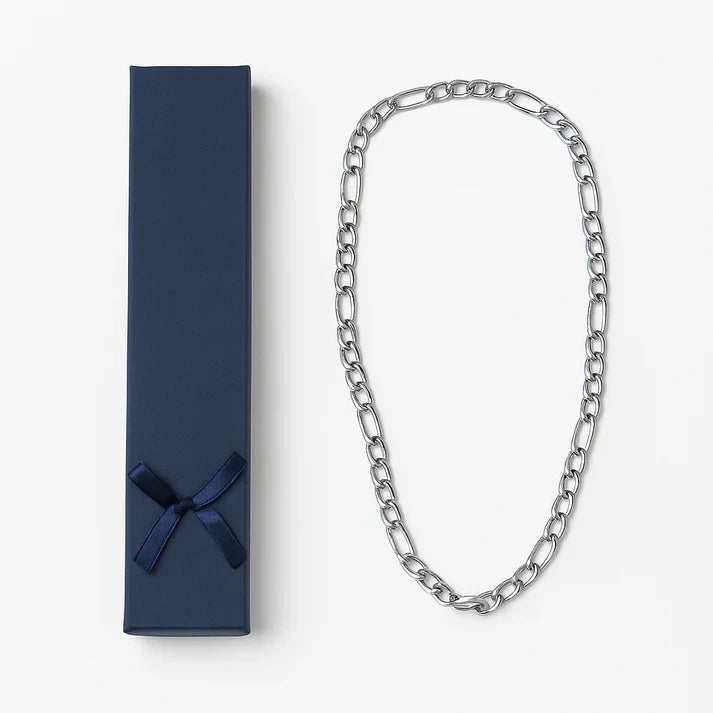 PERIMIUM STAINLESS STEEL CHAIN WITH GIFT BOX
